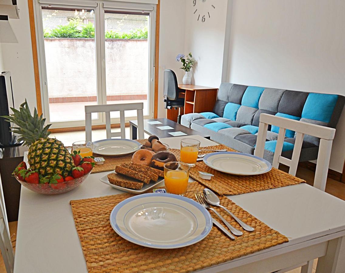 Apartamento Con Piscina Proximo A Sanxenxo Esterno foto
